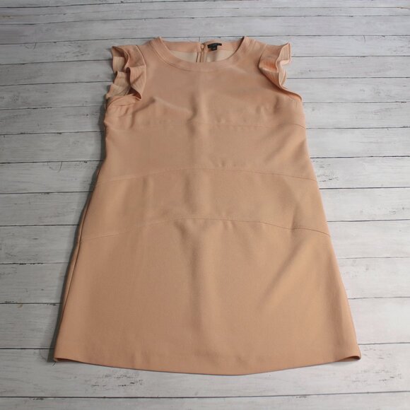 Ann Taylor Women's Flutter Sleeve Dress Size 14P Petite - Picture 1 of 7